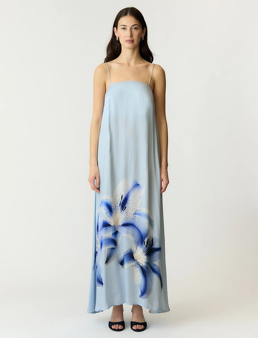 YAS - YASLILLIAN STRAP ANKLE DRESS S. - PB - maxikleider - skyway - 5