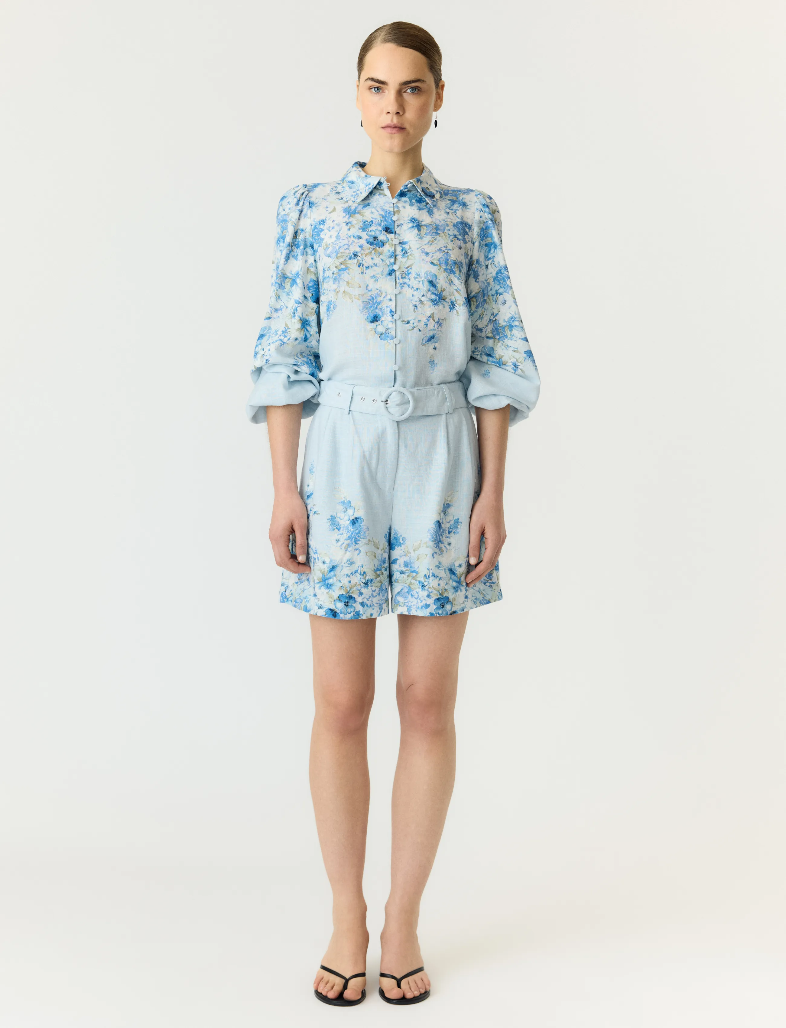 YAS - YASCLEO HW SHORTS - EX - casual shorts - skyway - 4