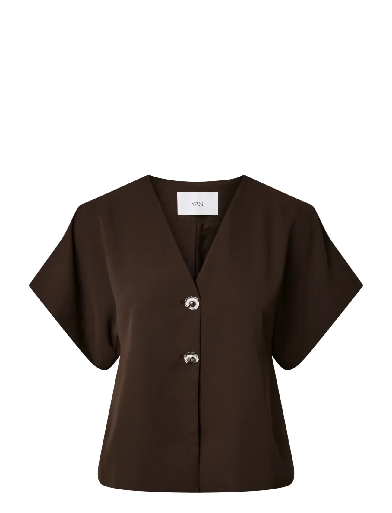 YAS YASRANIA SS BLAZER - EX - Neuheiten - COFFEE BEAN / brown