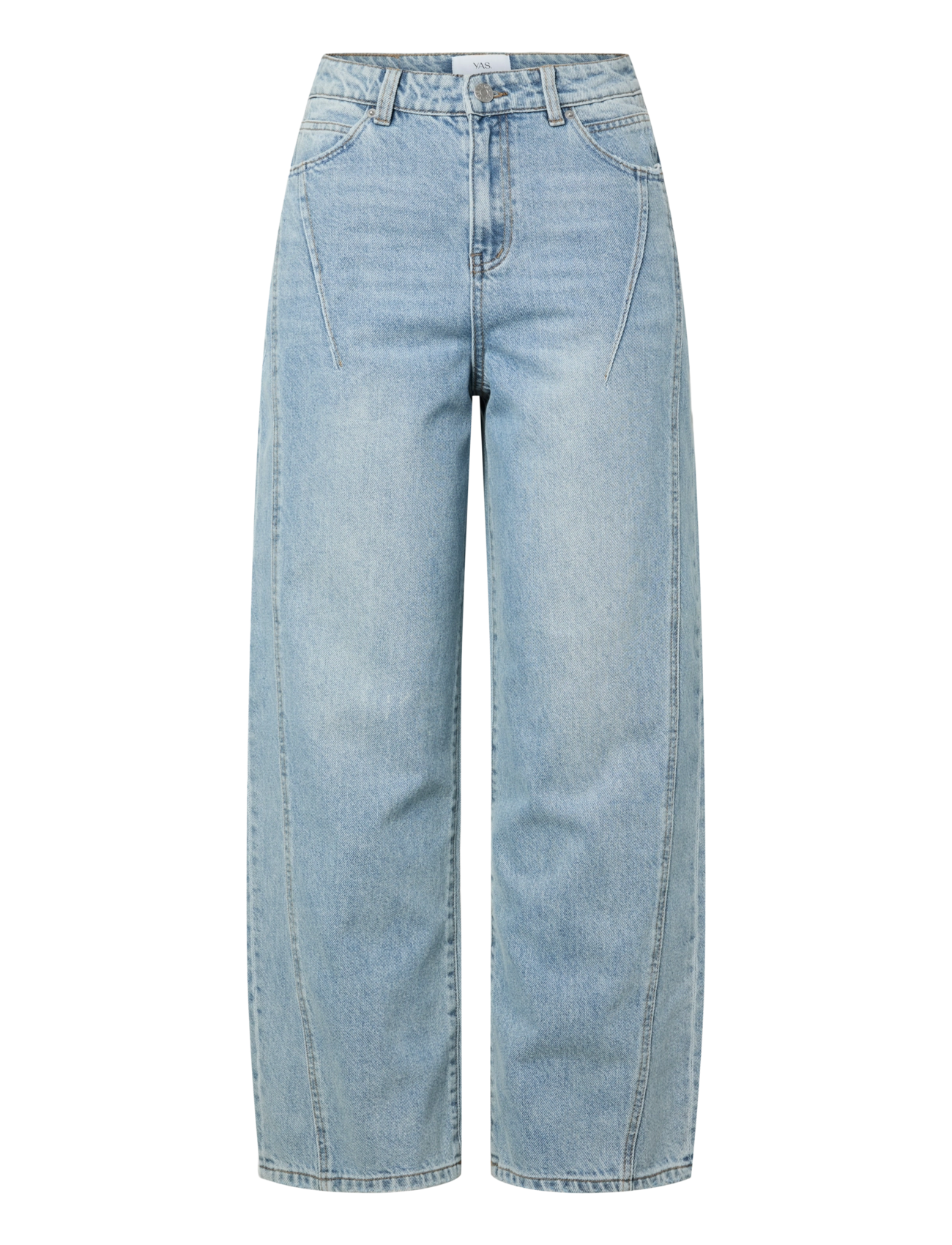 YAS - -YASSKY HW BARREL JEANS S. - barrel jeans - light blue denim - 1