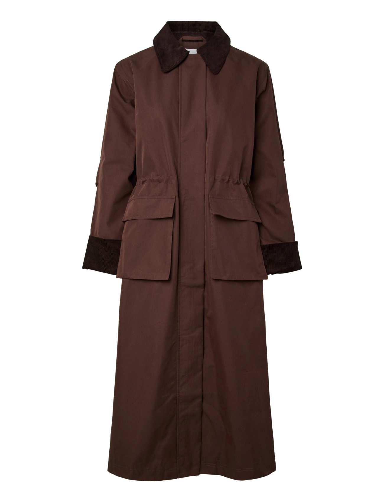 YAS - YASANCA LS PARKA COAT S. NOOS - coffee bean - 1