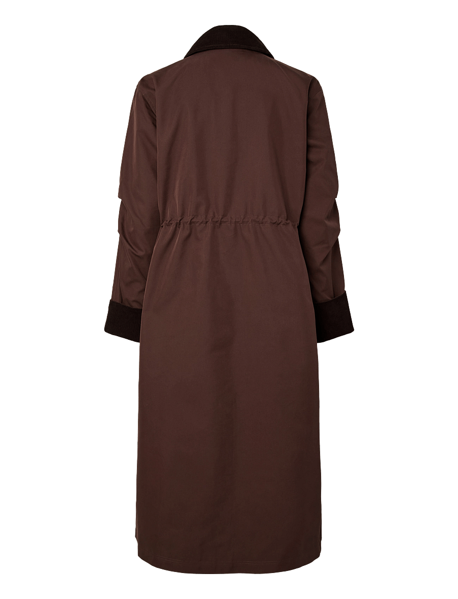 YAS - YASANCA LS PARKA COAT S. NOOS - tunna kappor - coffee bean - 2