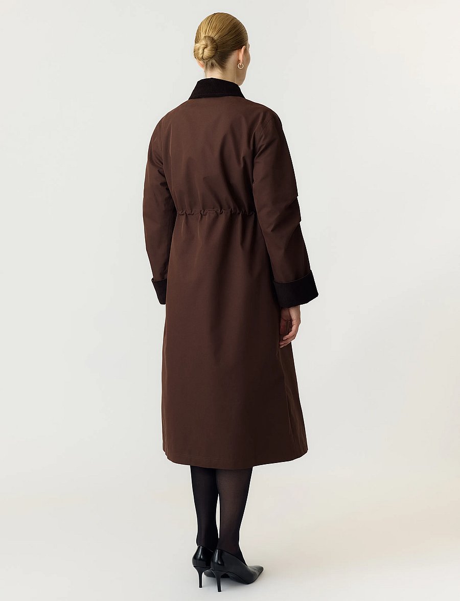 YAS - YASANCA LS PARKA COAT S. NOOS - tunna kappor - coffee bean - 3