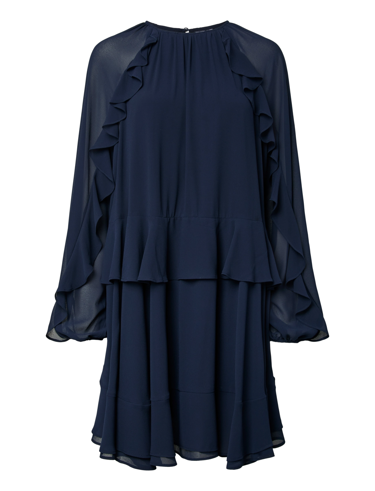 YAS - YASMILVA LS DRESS S. NOOS - short dresses - navy blazer - 1