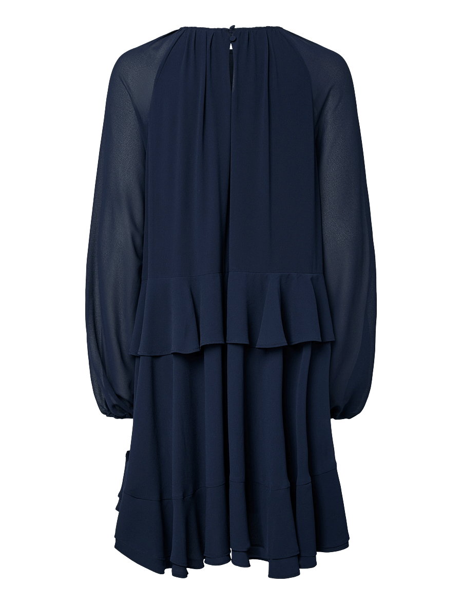 YAS - YASMILVA LS DRESS S. NOOS - kurze kleider - navy blazer - 2