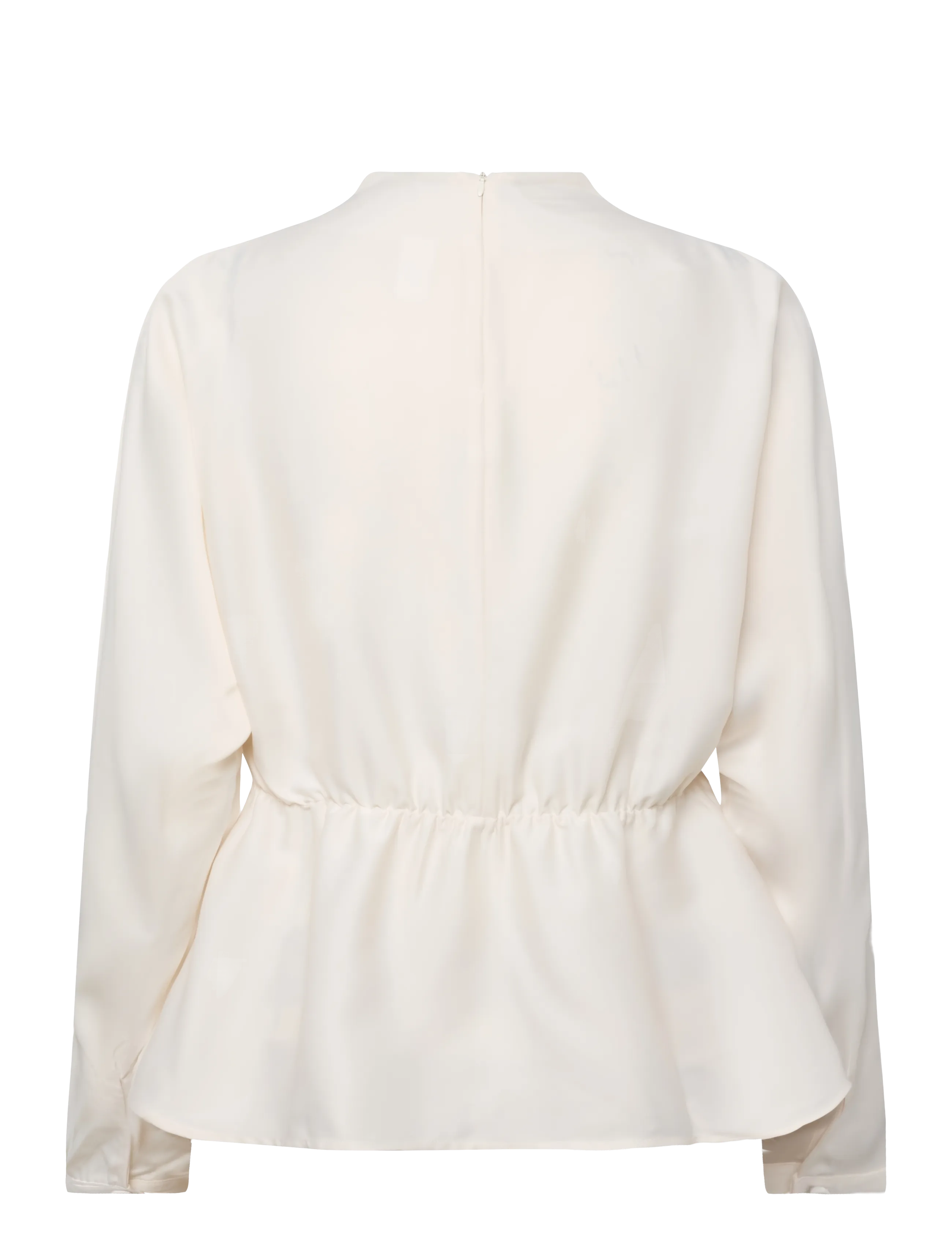 YAS - YASPELLA LS FUNNEL NECK TOP S. NOOS - langærmede bluser - birch - 1
