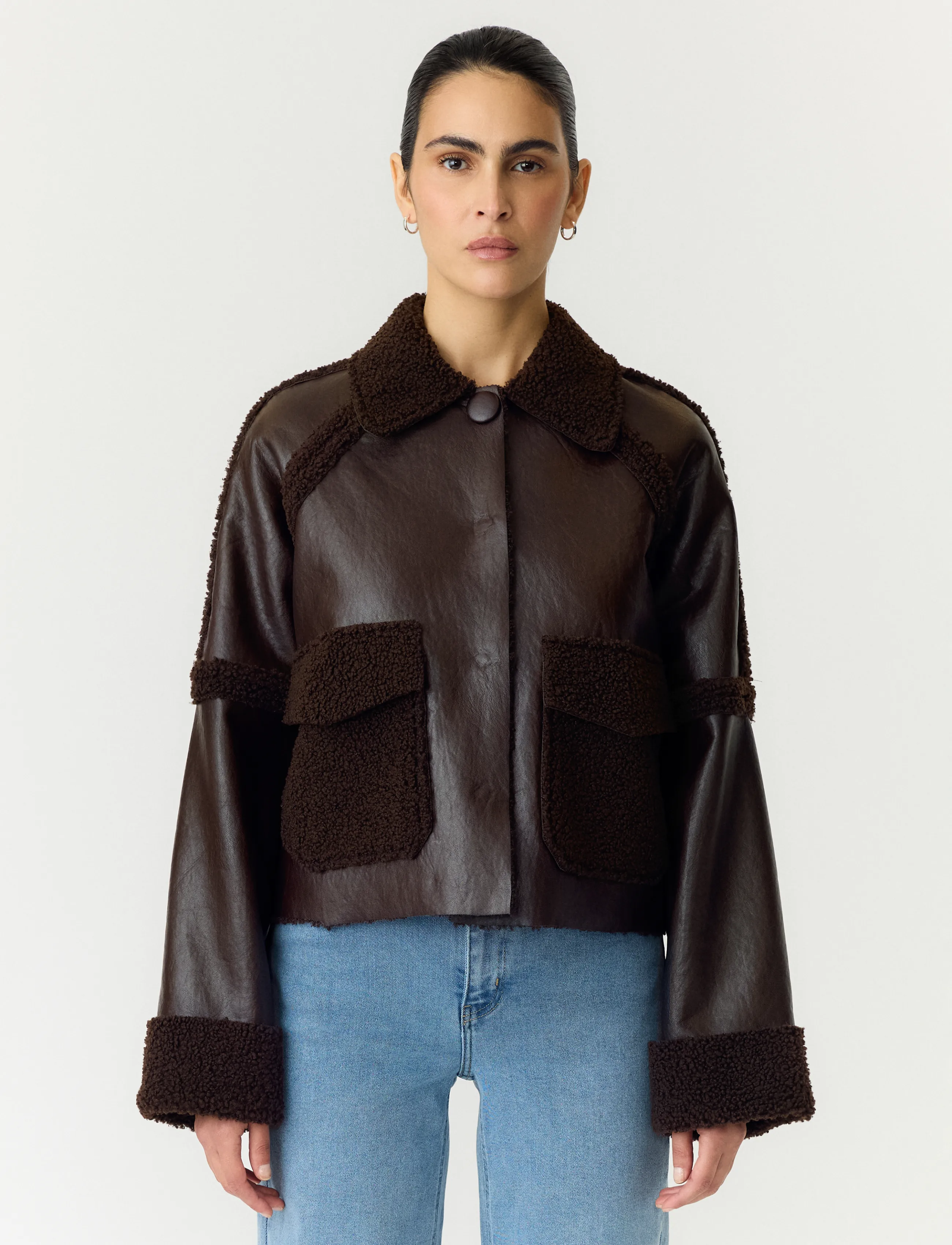 YAS YASFILIA LS JACKET - Jakker & Frakker - COFFEE BEAN / brown