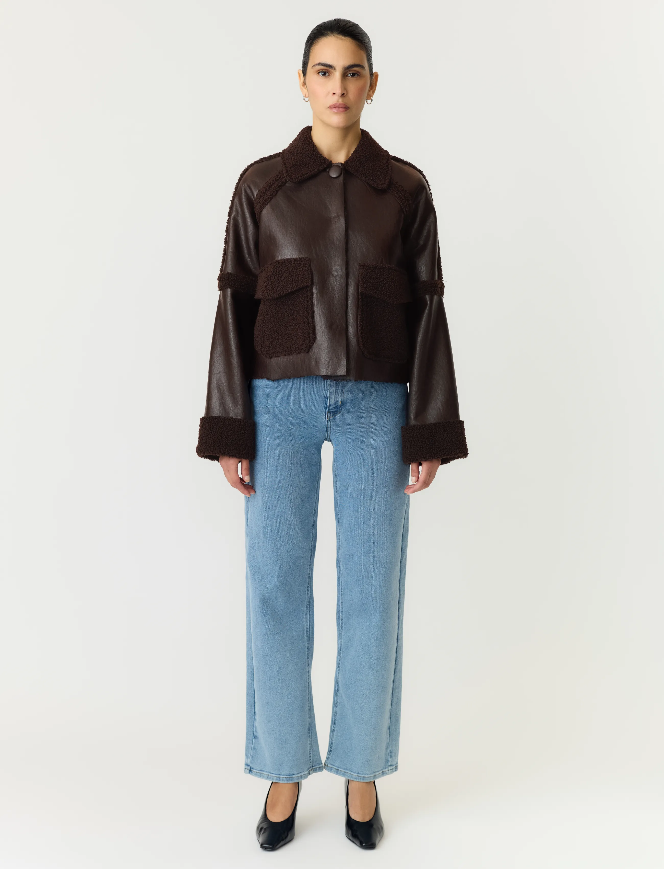 YAS - YASFILIA LS JACKET - coffee bean - 4