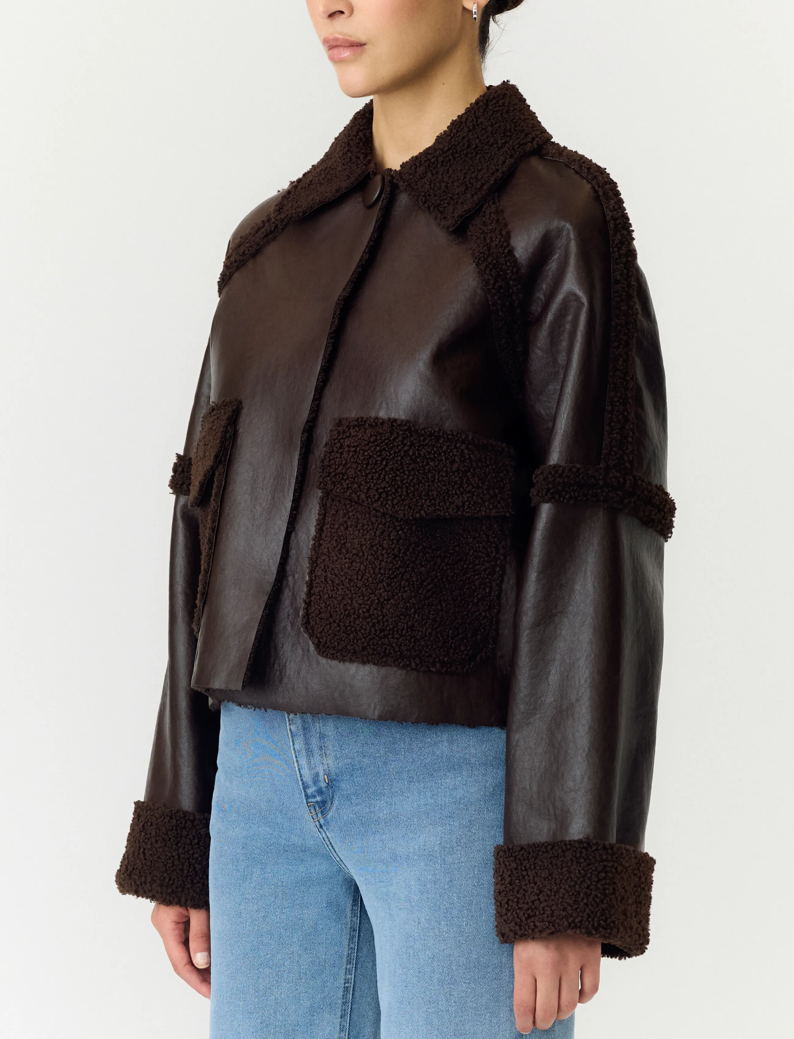 YAS - YASFILIA LS JACKET - coffee bean - 5