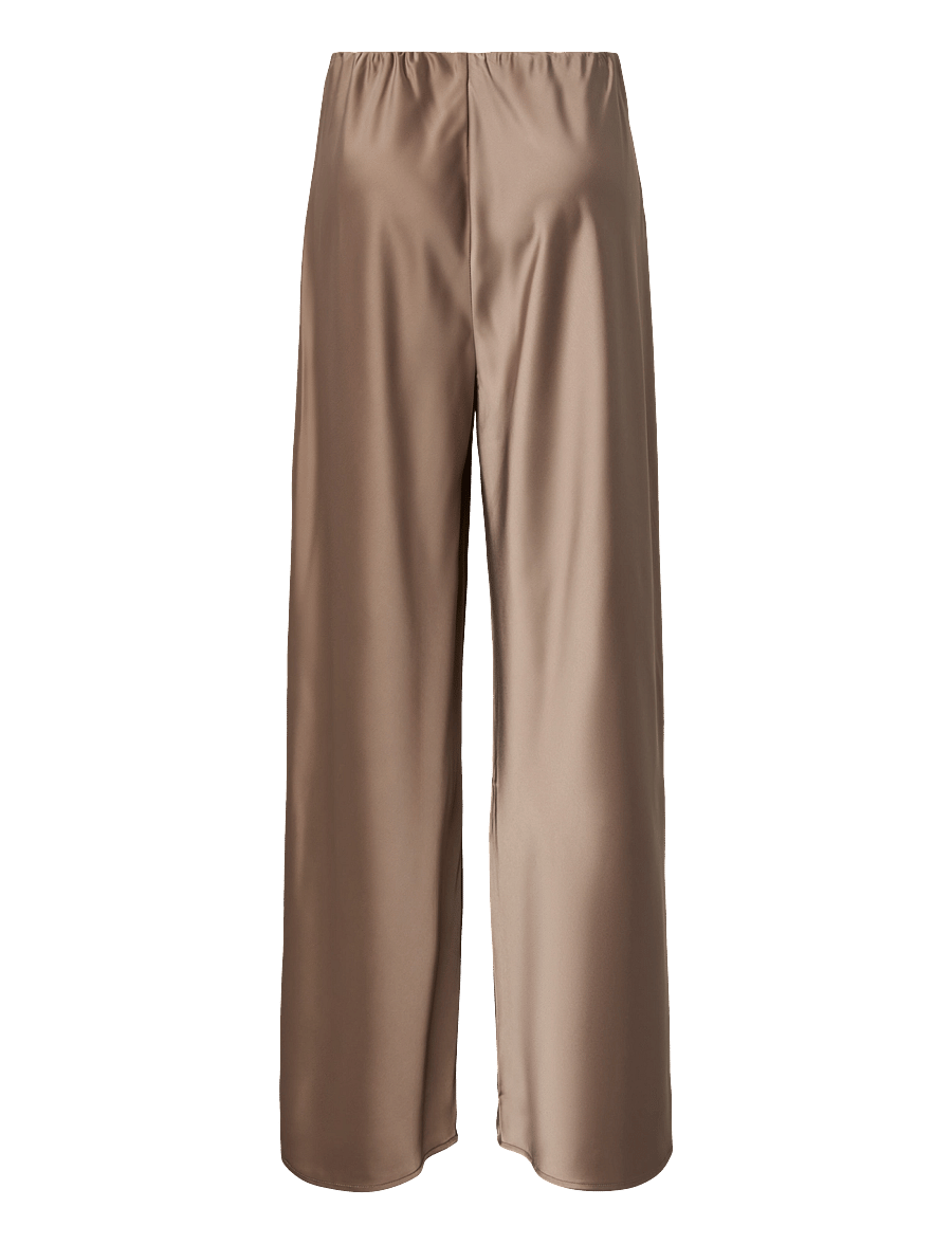 YAS - YASPELLA HW WIDE PANTS S. NOOS - bukser med brede ben - fungi - 1