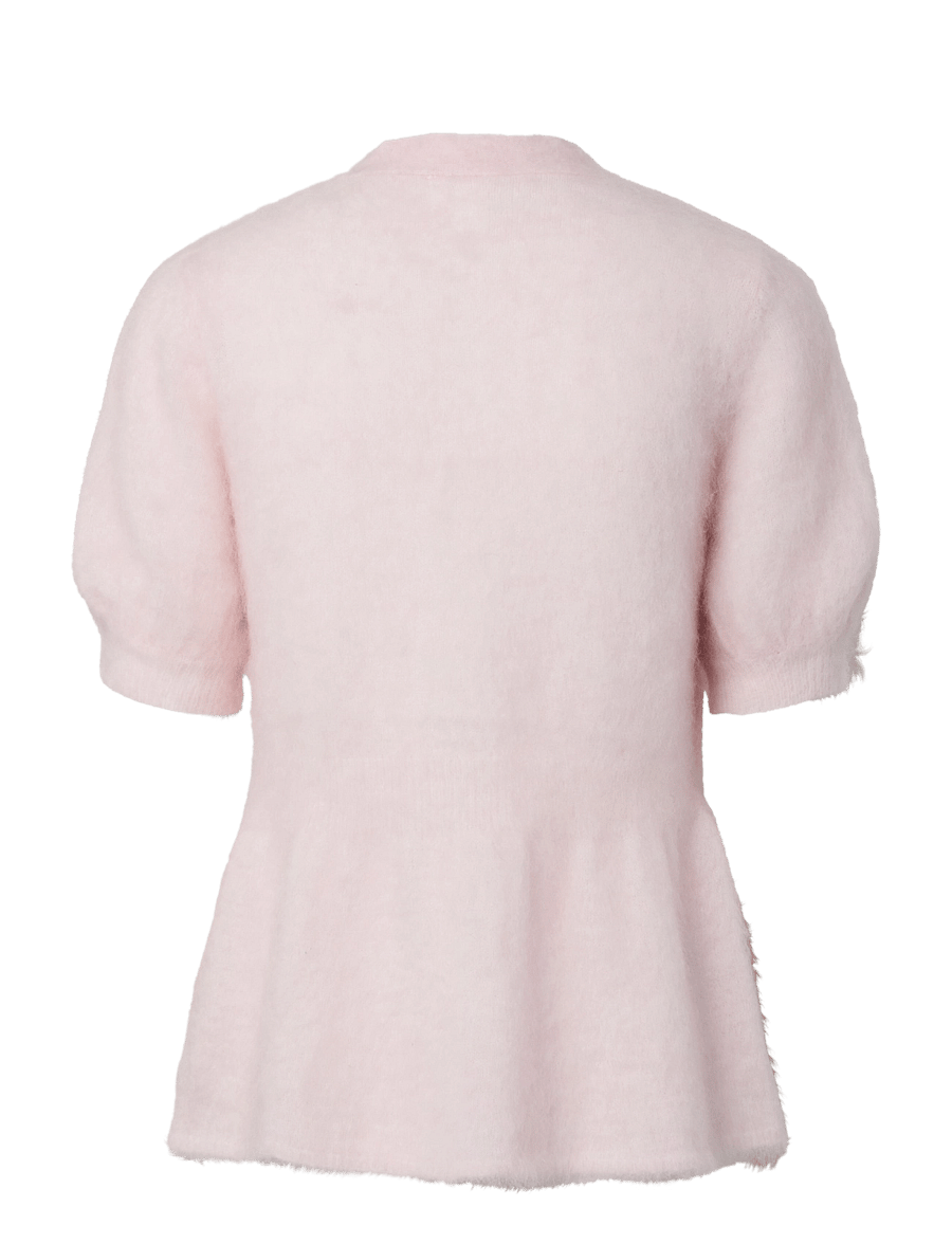 YAS - YASTILDE SS MOHAIR BLEND KNIT CARDIGAN - pale lilac - 1