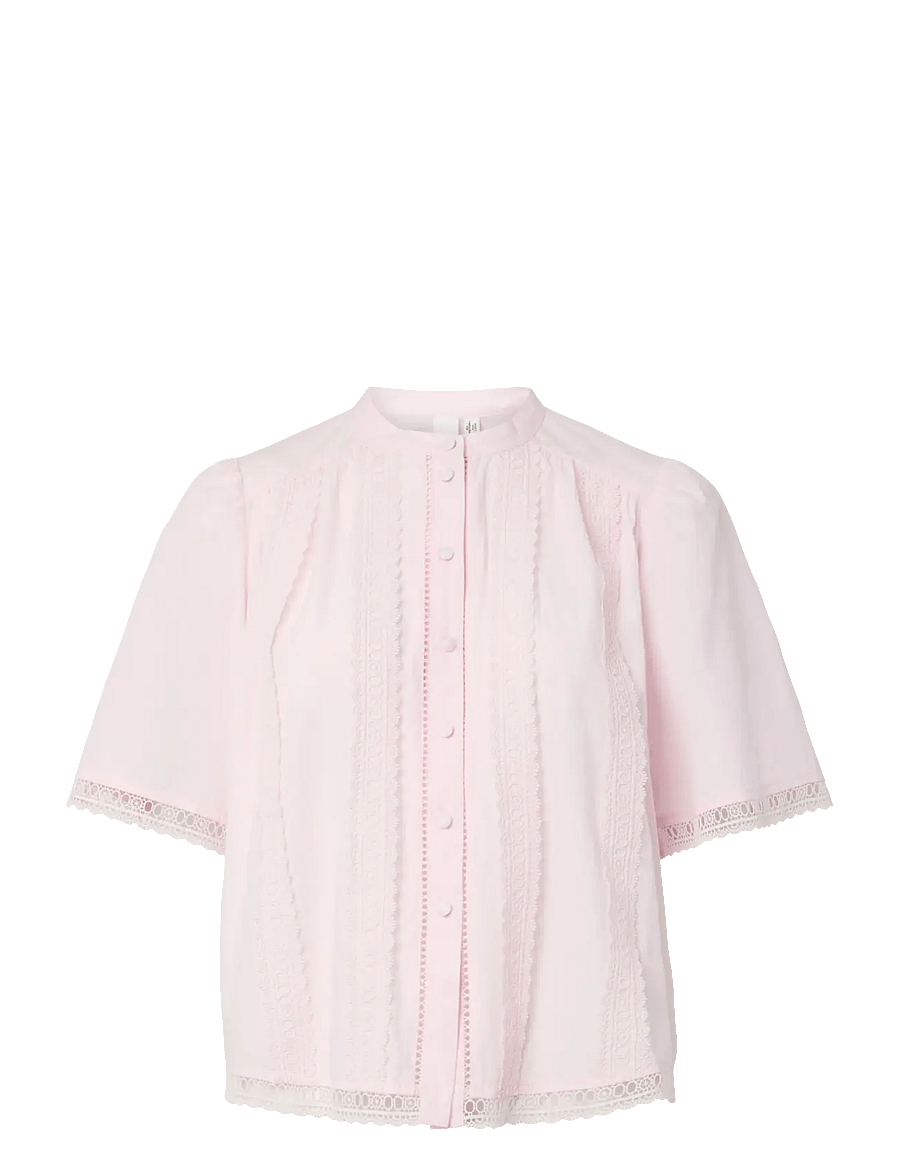 YAS - YASGUNIO 2/4 SHIRT S. - kortærmede skjorter - ballerina - 0
