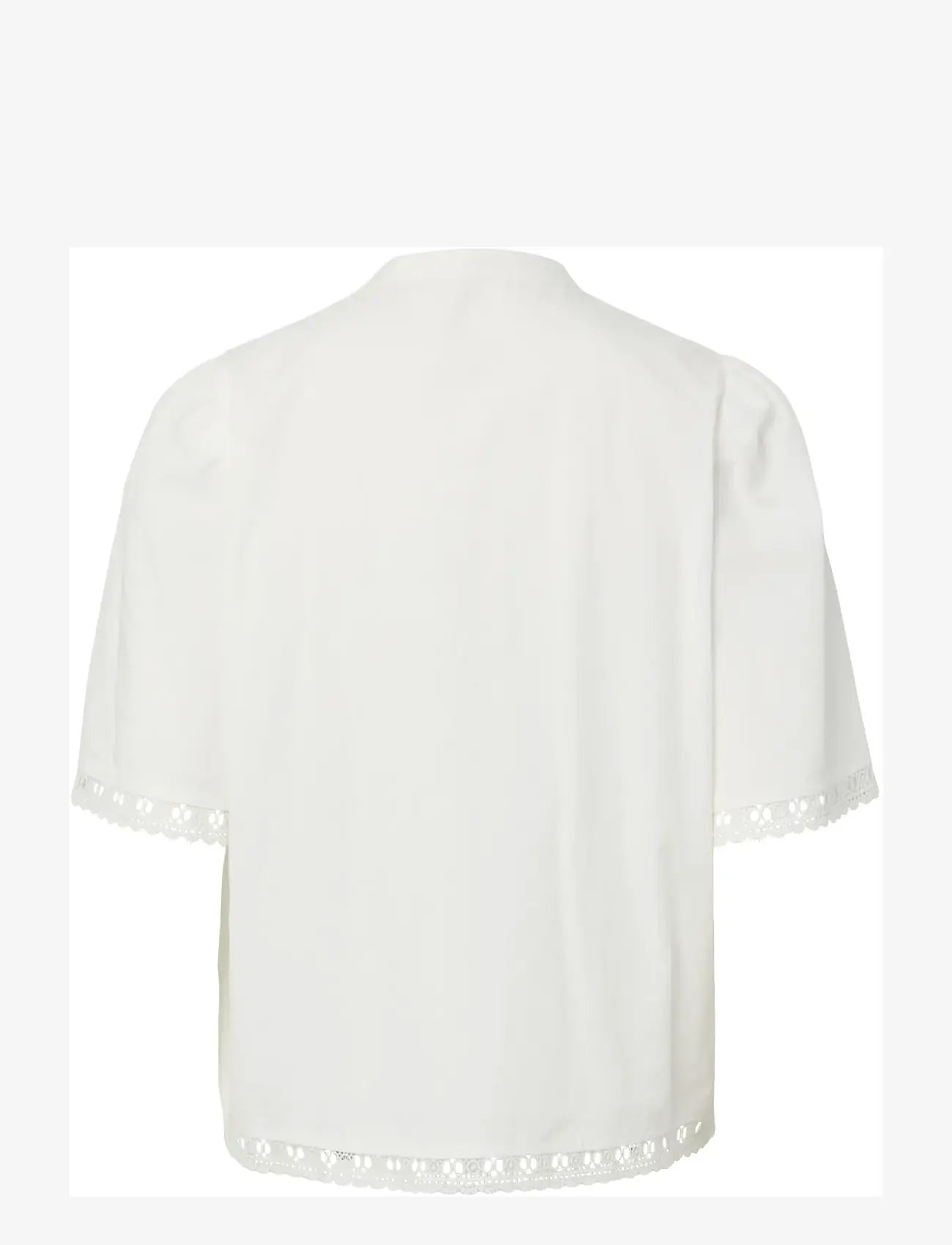 YAS - YASGUNIO 2/4 SHIRT S. - kortærmede skjorter - star white - 1