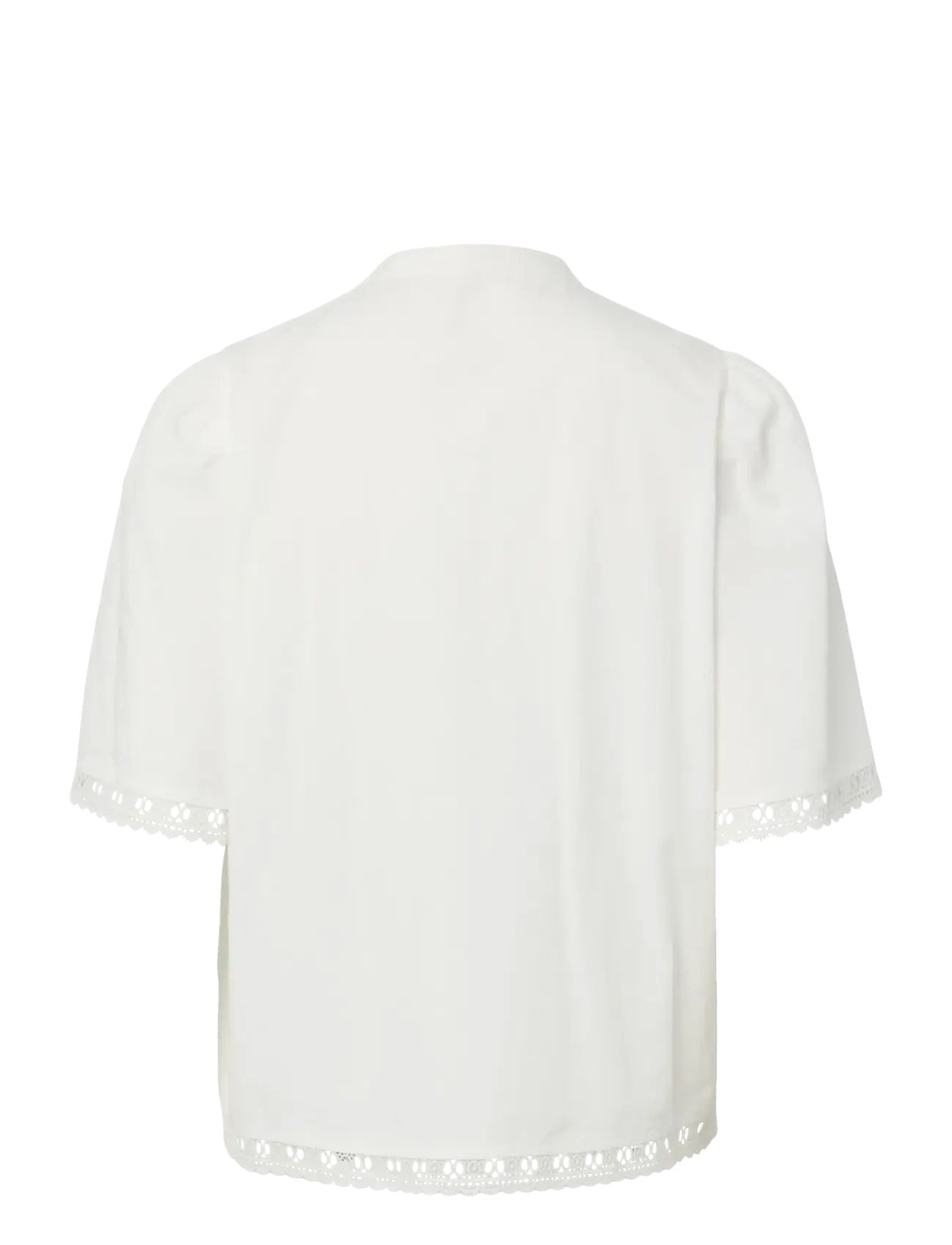 YAS - YASGUNIO 2/4 SHIRT S. - kurzärmlige hemden - star white - 1