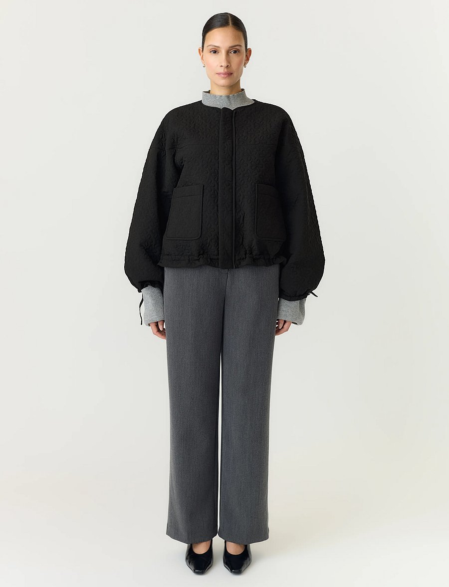 YAS - YASGLANA LS REVERSIBLE JACKET S. - black - 4