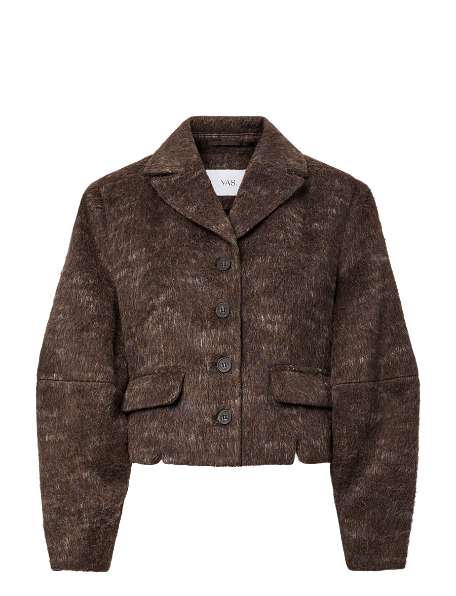 YAS - YASHULIVA LS JACKET - korta kavajer - huckleberry - 1