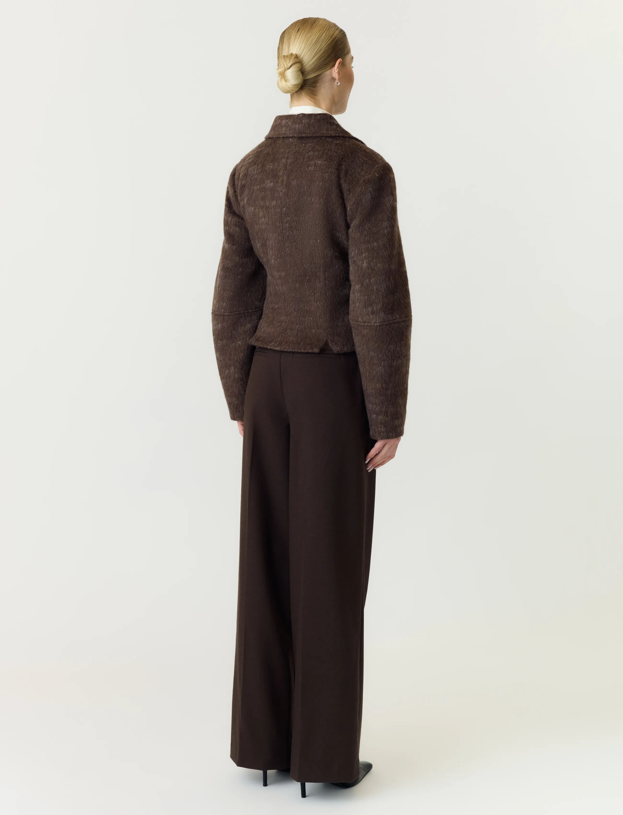 YAS - YASHULIVA LS JACKET - korta kavajer - huckleberry - 3
