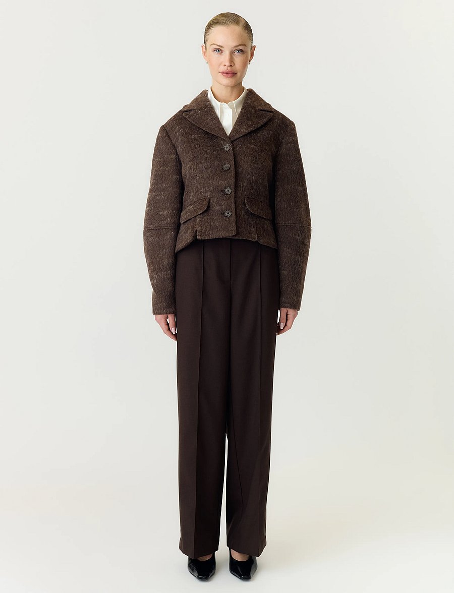 YAS - YASHULIVA LS JACKET - korta kavajer - huckleberry - 4