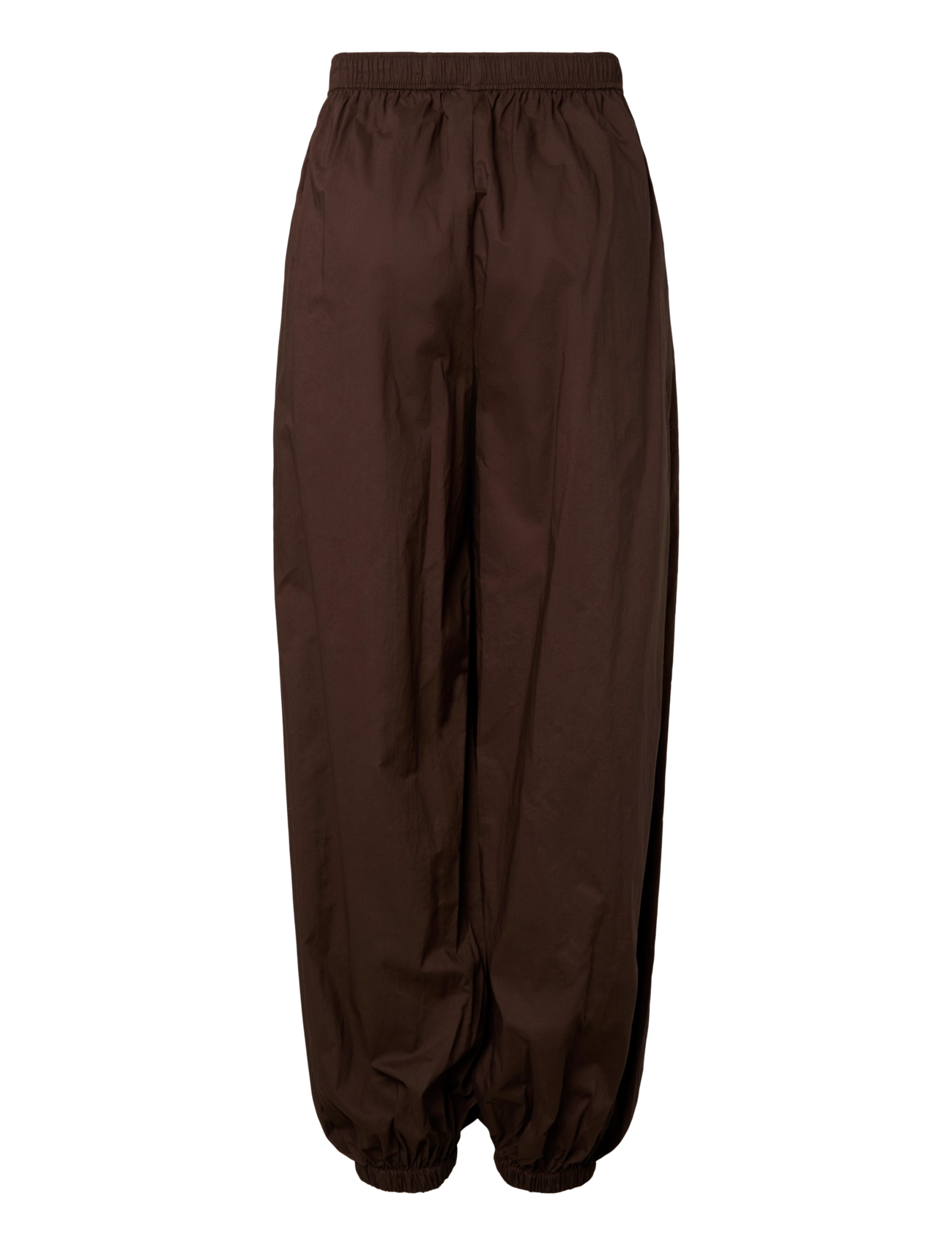 YAS - YASMELVO HW BALLOON PANT S. - hosen mit geradem bein - coffee bean - 2
