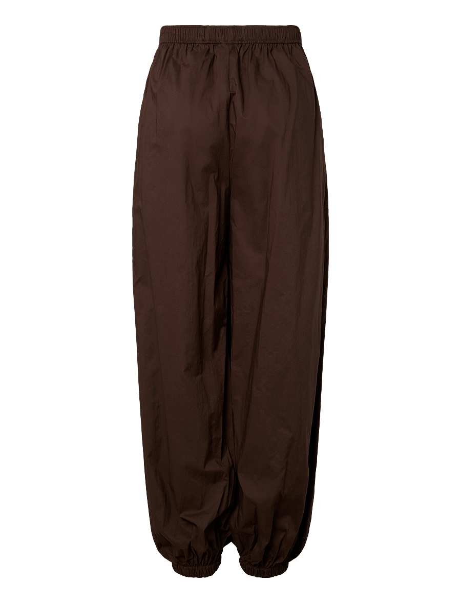 YAS - YASMELVO HW BALLOON PANT S. - hosen mit geradem bein - coffee bean - 2