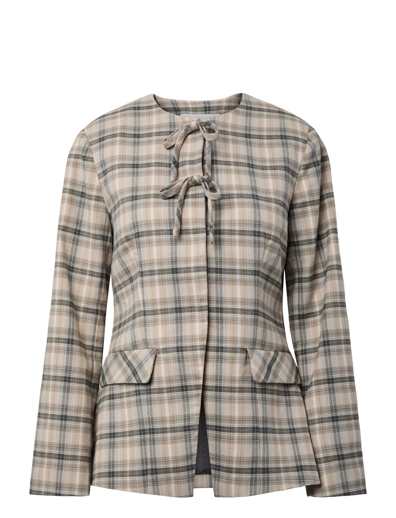 YAS YASCHIRO LS BLAZER - Kläder - DARK GREY / grey