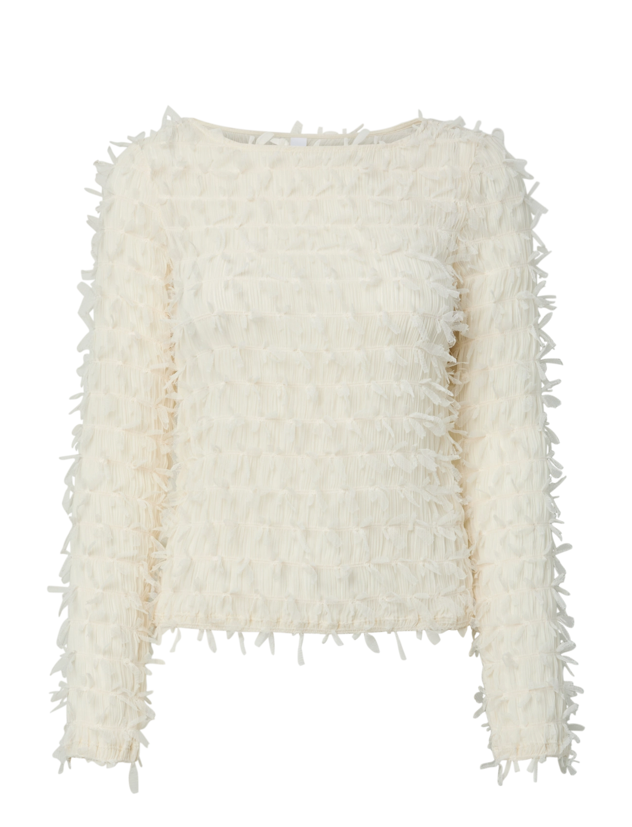YAS - YASCOMEA LS TOP - langärmelige blusen - pumice stone - 1