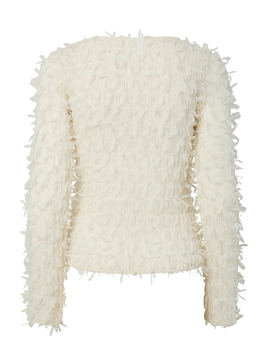 YAS - YASCOMEA LS TOP - langärmelige blusen - pumice stone - 2