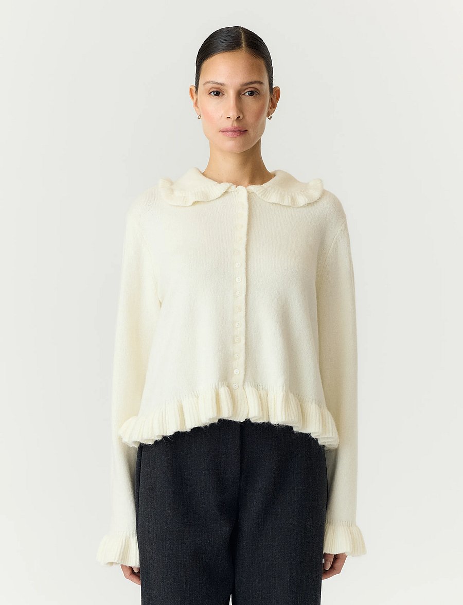 YAS - YASFRILO LS KNIT CARDIGAN S. NOOS - pristine - 0