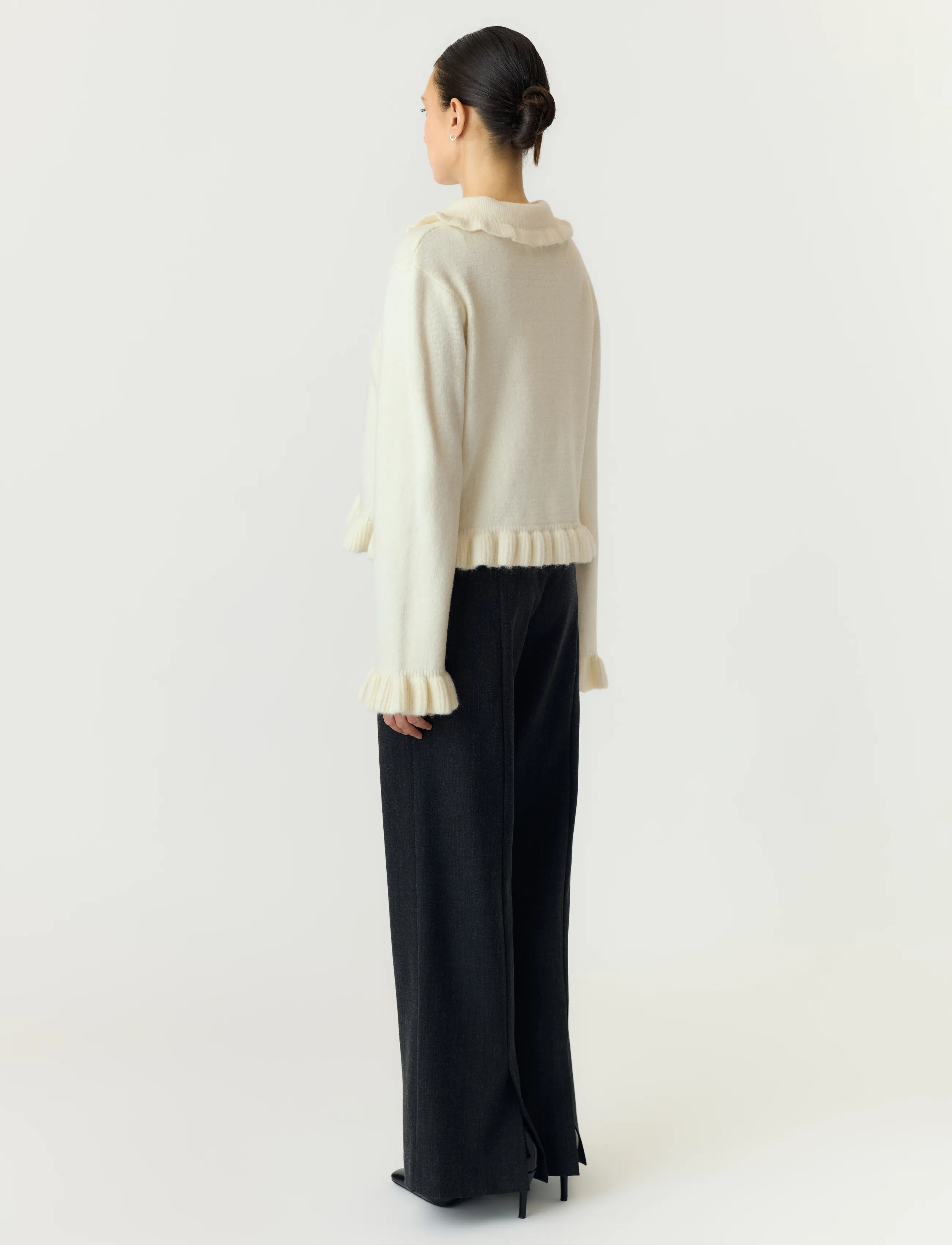 YAS - YASFRILO LS KNIT CARDIGAN S. NOOS - pristine - 3