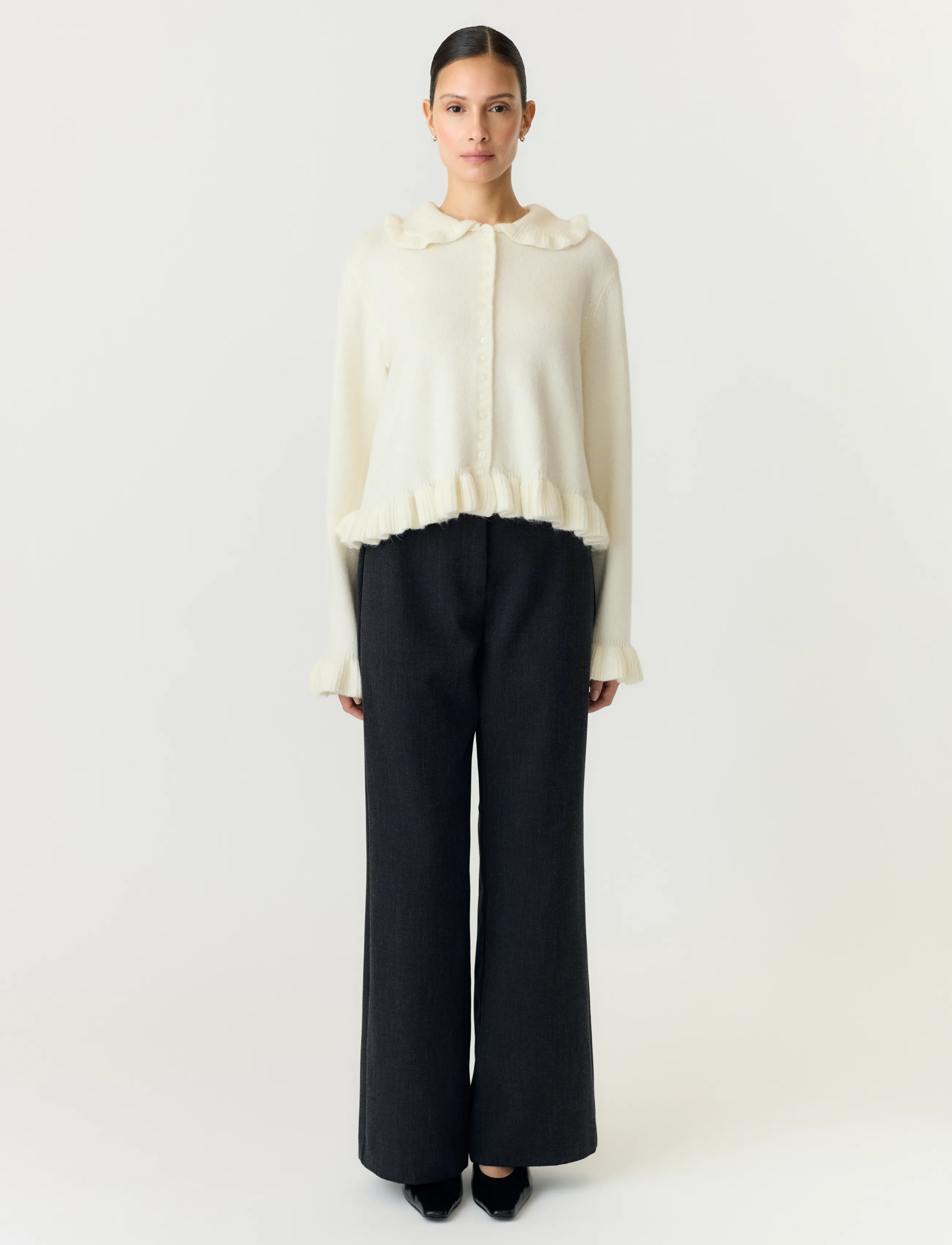 YAS - YASFRILO LS KNIT CARDIGAN S. NOOS - pristine - 4