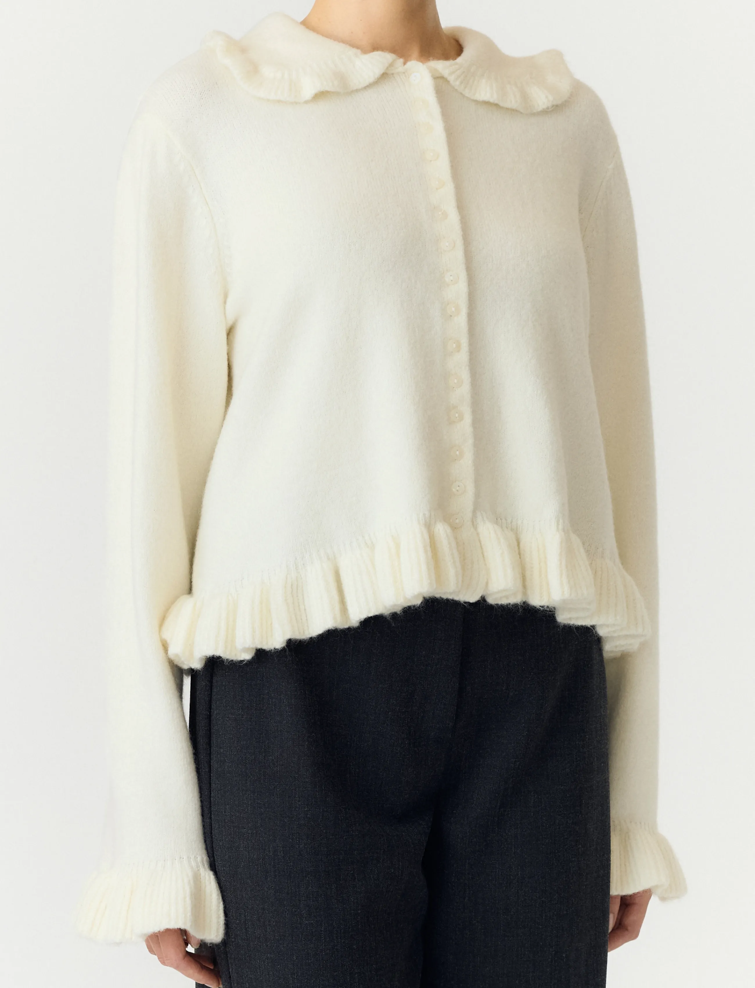 YAS - YASFRILO LS KNIT CARDIGAN S. NOOS - pristine - 5