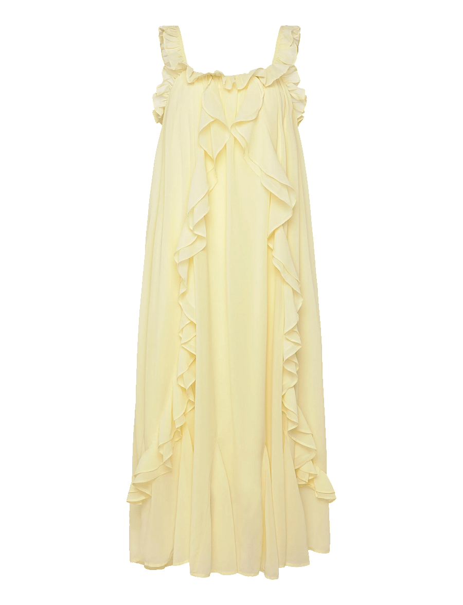 YAS - YASCHIFFA STRAP ANKLE DRESS S. - FEST - sommarklänningar - anise flower - 0