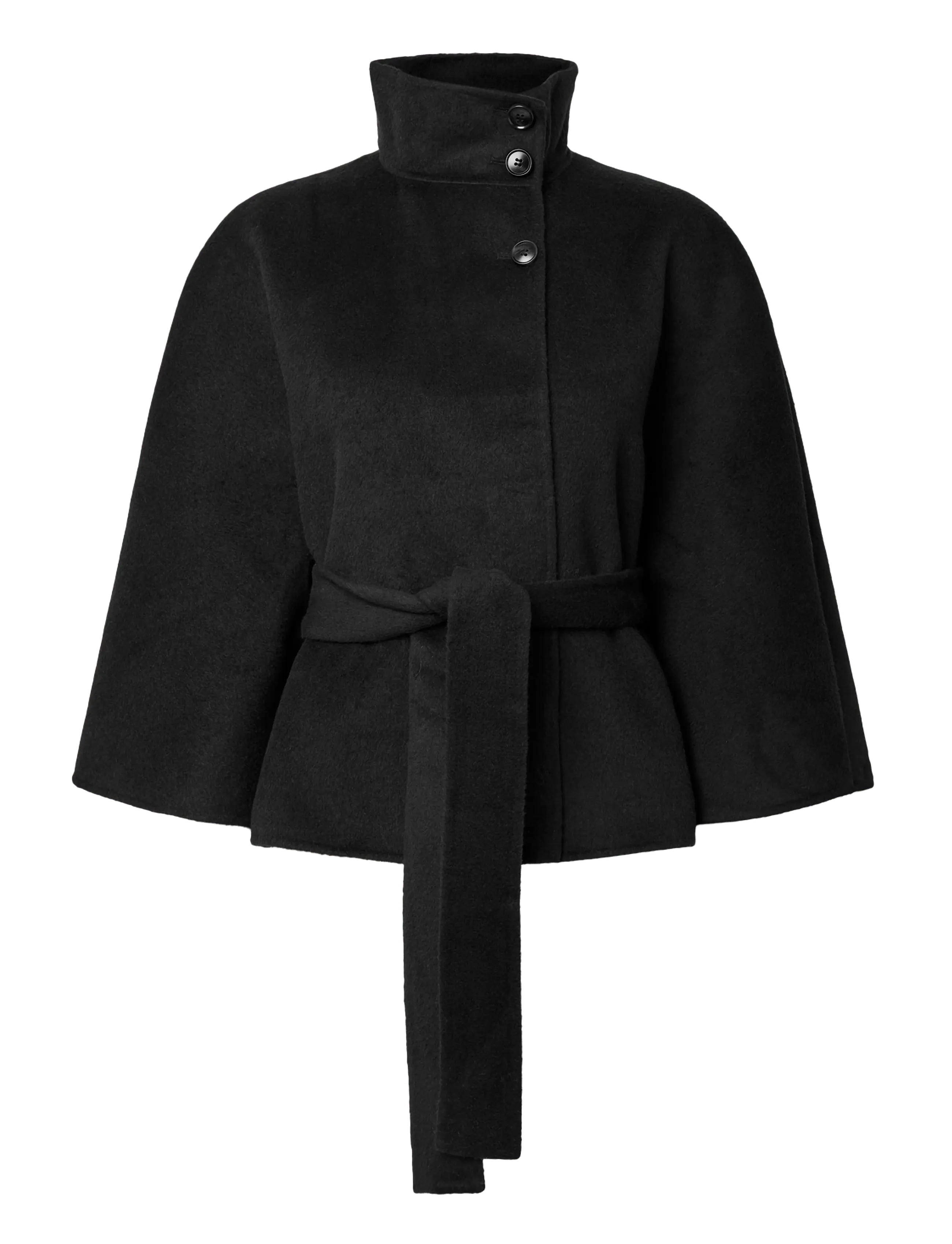 YAS - YASALMIO HANDMADE WOOL BLEND JACKET S. - black - 1