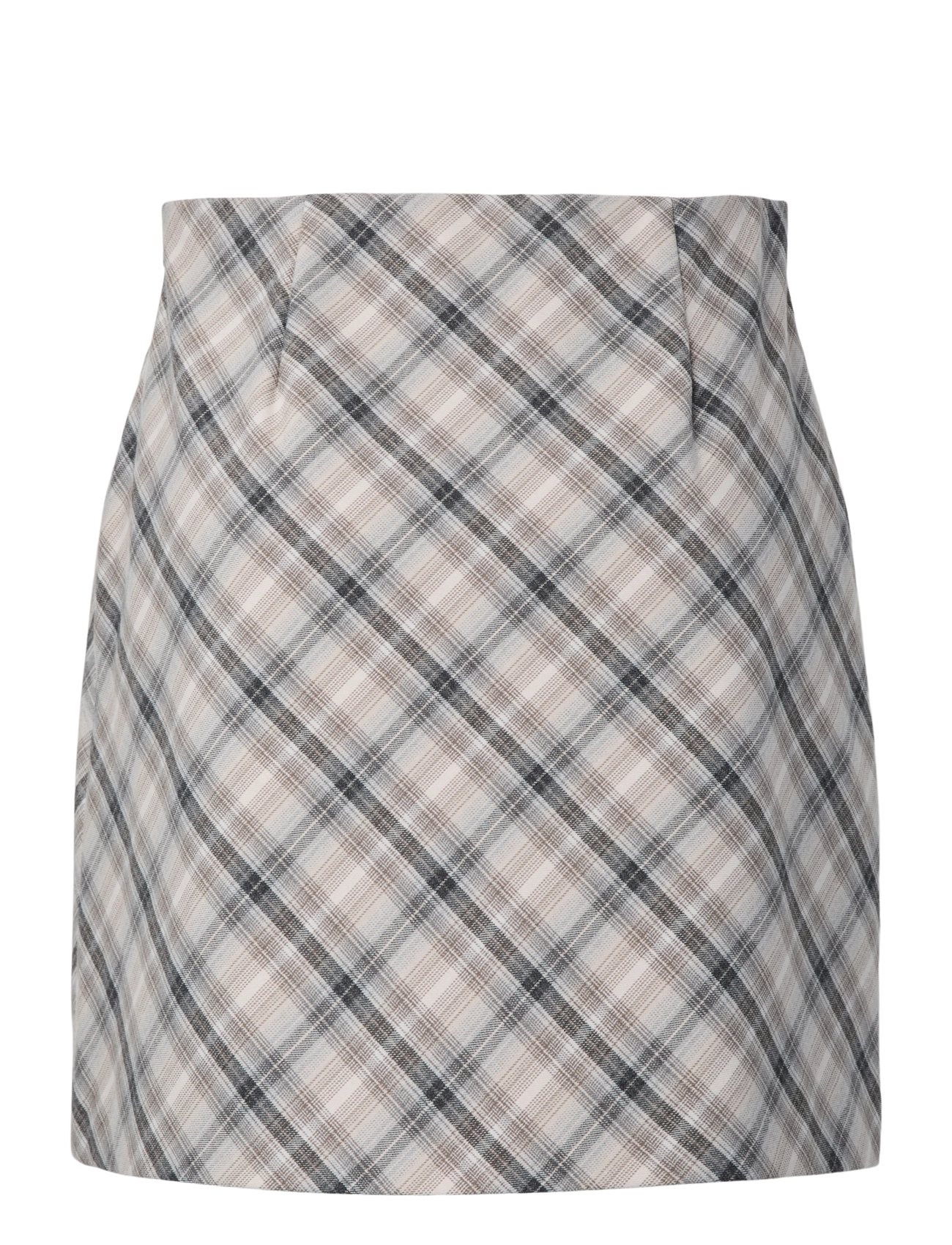 YAS - YASCHIRO HW SKIRT - korta kjolar - dark grey - 2