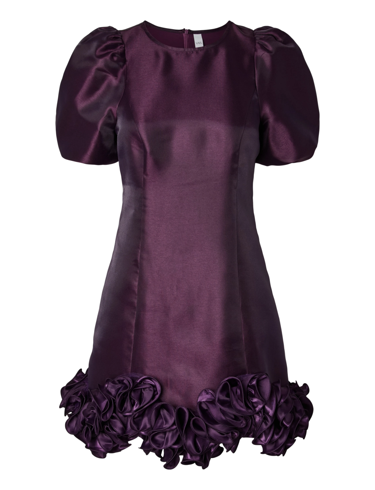 YAS - YASELINA WAVE 2/4 DRESS S. - SHOW - shadow purple - 1