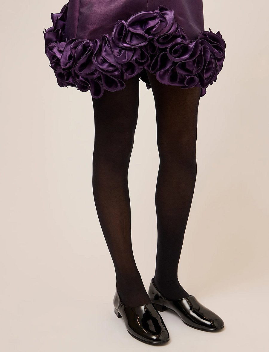 YAS - YASELINA WAVE 2/4 DRESS S. - SHOW - shadow purple - 5