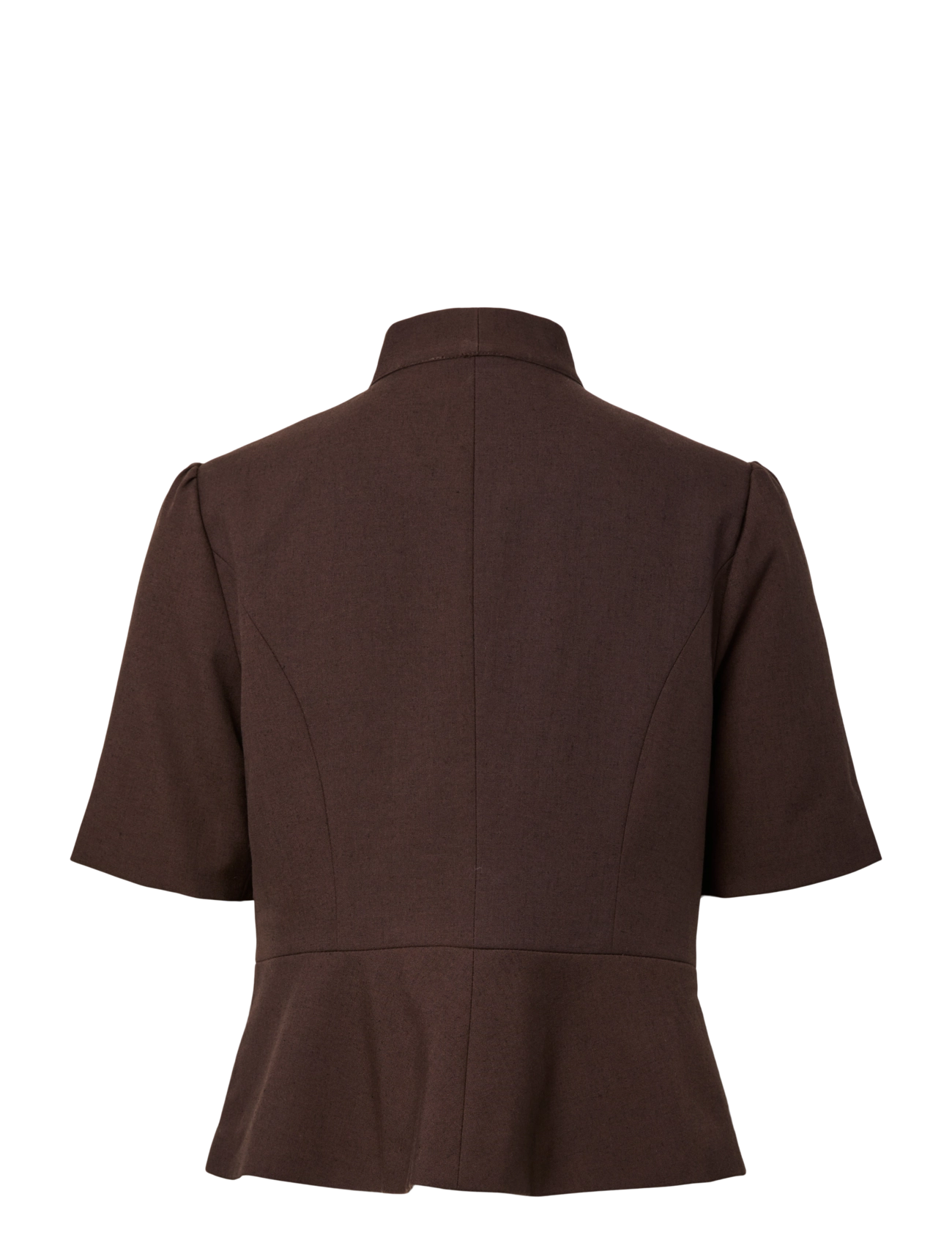 YAS - YASRIU 2/4 SCARF BLAZER S. - coffee bean - 2