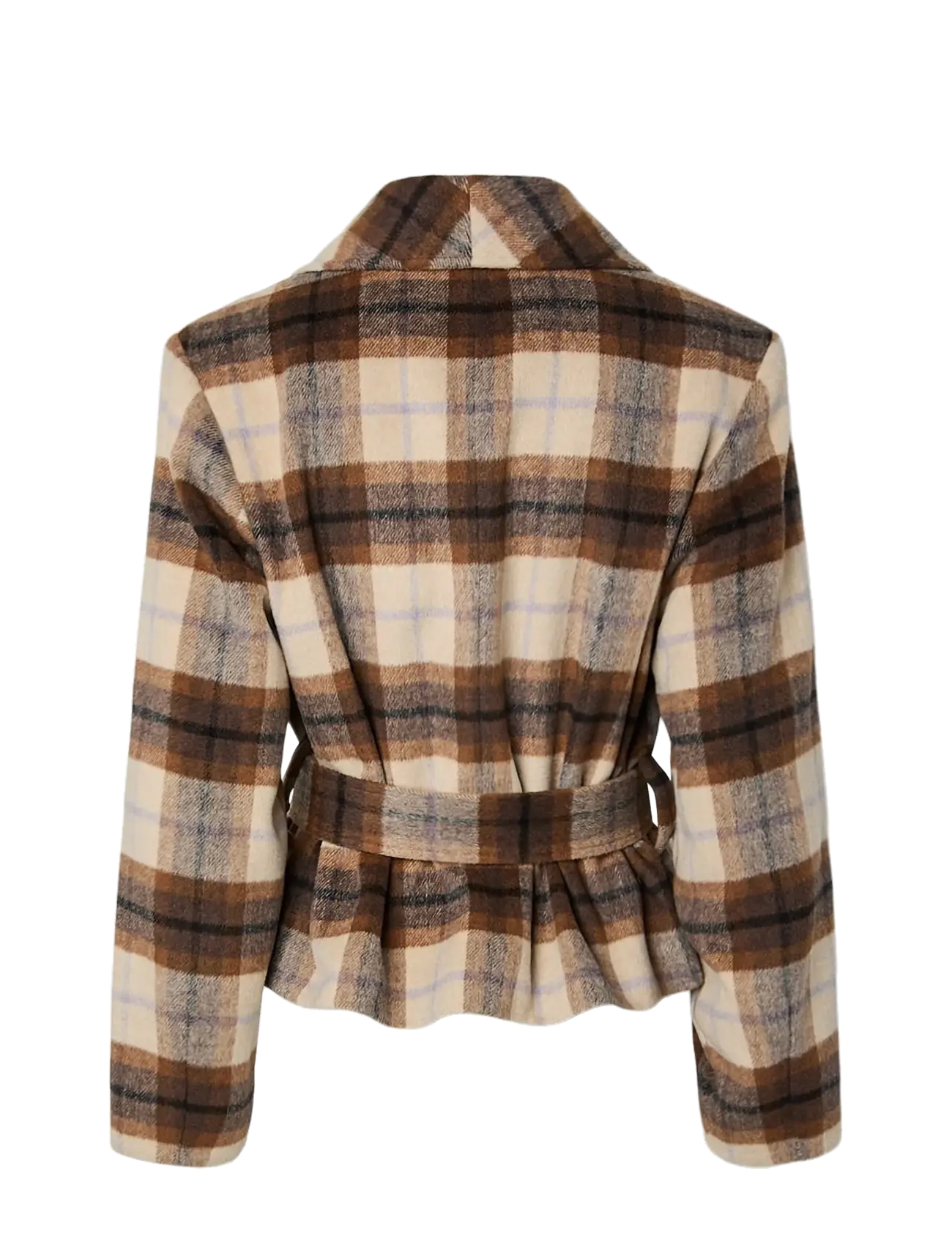 YAS - YASCODY LS BELTED JACKET - carafe - 2