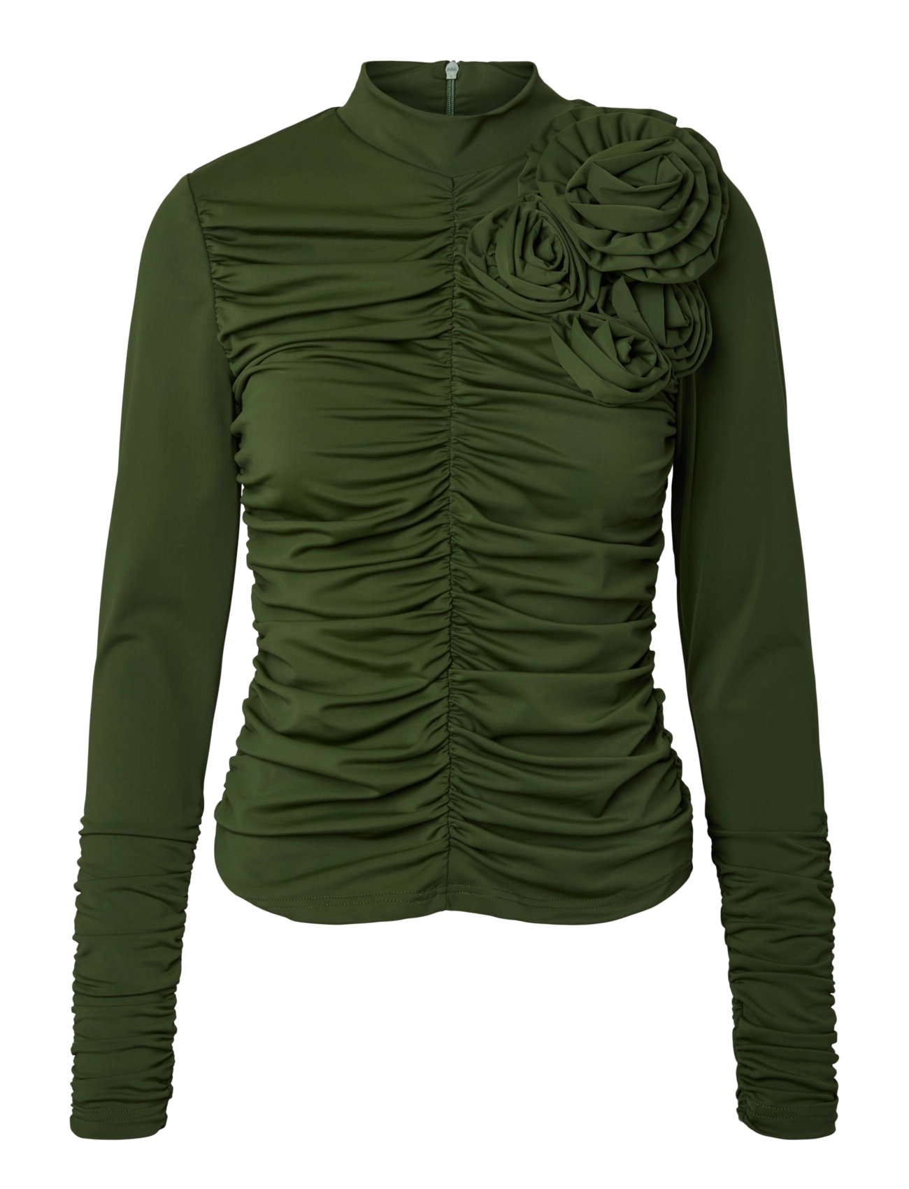 YAS YASDONA LS TOP - SHOW - YAS - CHIVE / khaki/green