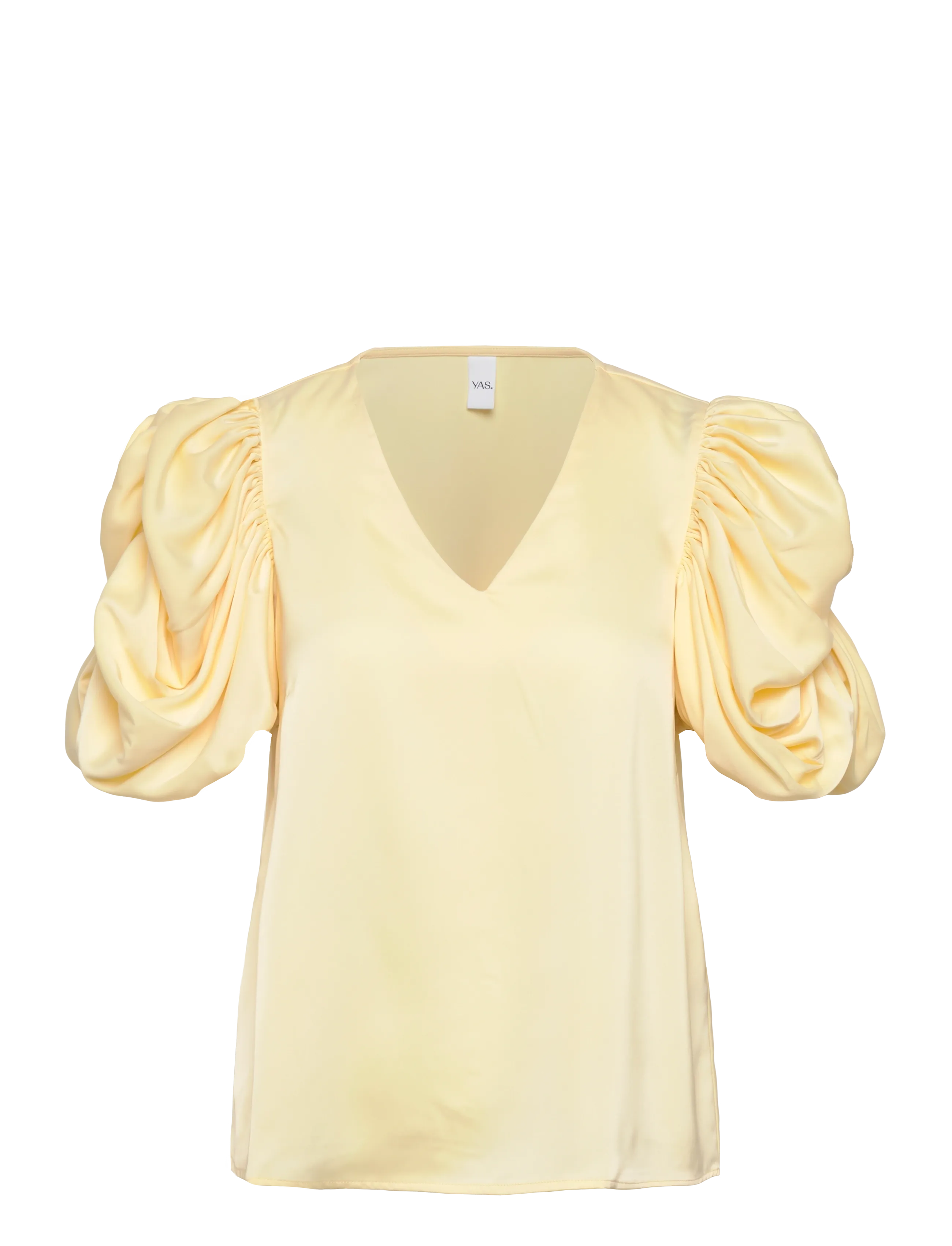 YAS YASPELLA 2/4 TOP S. - Modern femininity - ANISE FLOWER / cream