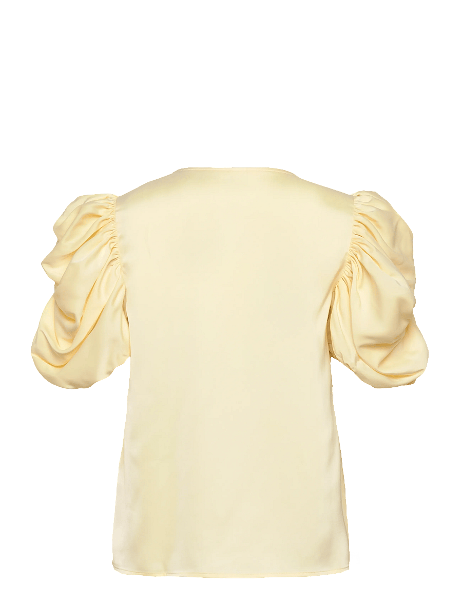 YAS - YASPELLA 2/4 TOP S. - kurzärmelige blusen - anise flower - 1