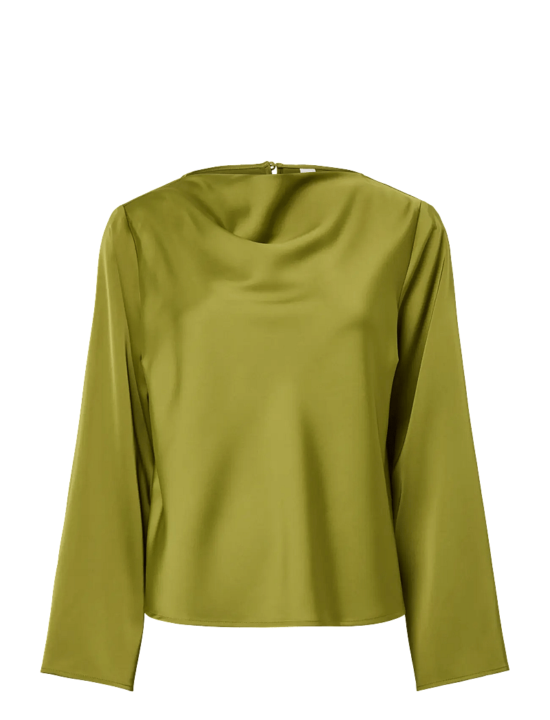 YAS - YASPELLA LS TOP S. - D2D - langärmlige blusen - cardamom seed - 1