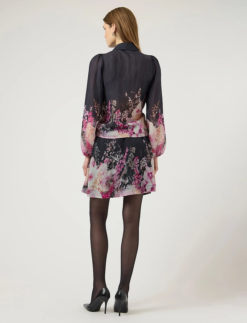 YAS - YASROMANTICA LS SHIRT - D2D - langærmede skjorter - black - 3