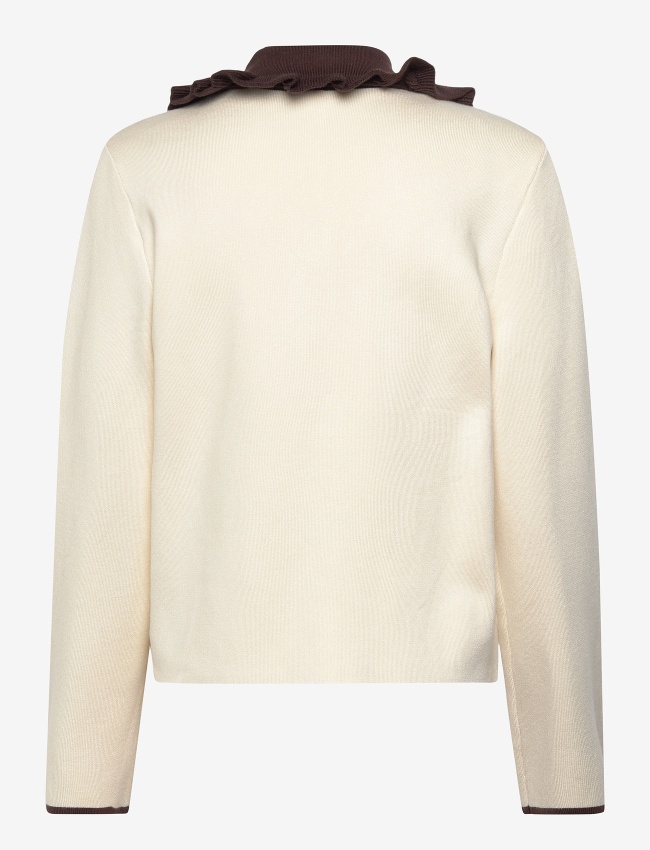 YAS - YASNELLA LS KNIT CARDIGAN - D2D - cardigans - birch - 2