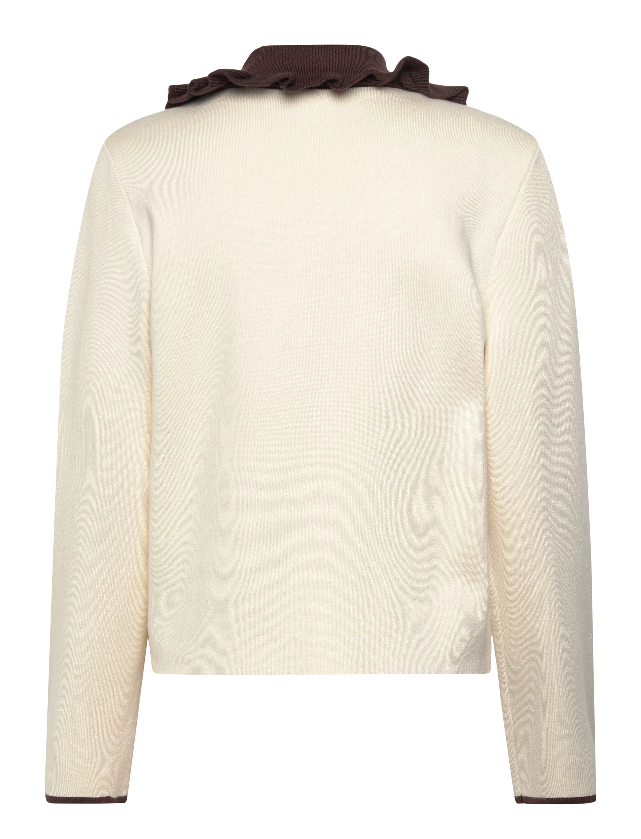 YAS - YASNELLA LS KNIT CARDIGAN - D2D - cardigans - birch - 2
