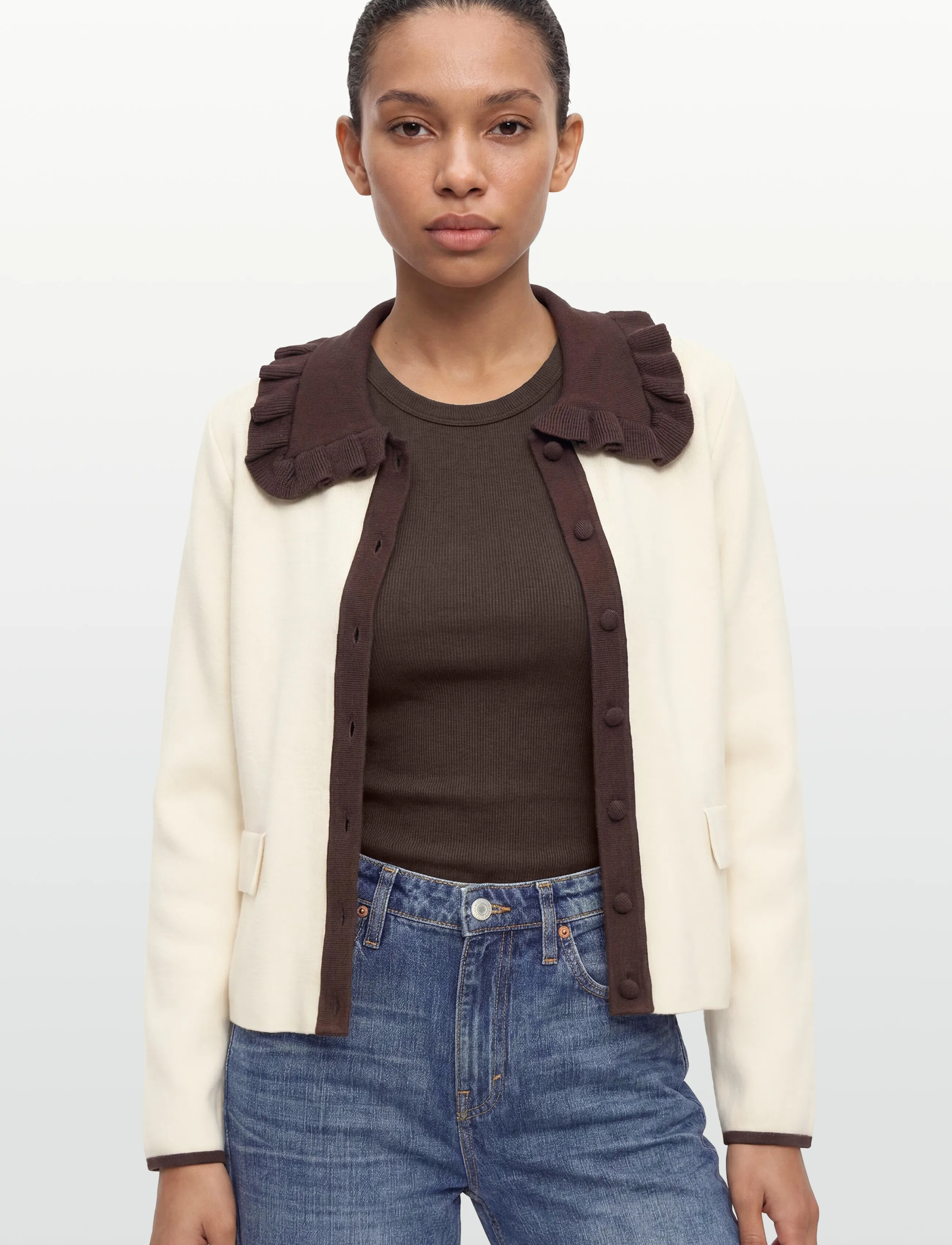 Yasnella Ls Knit Cardigan D2D 2