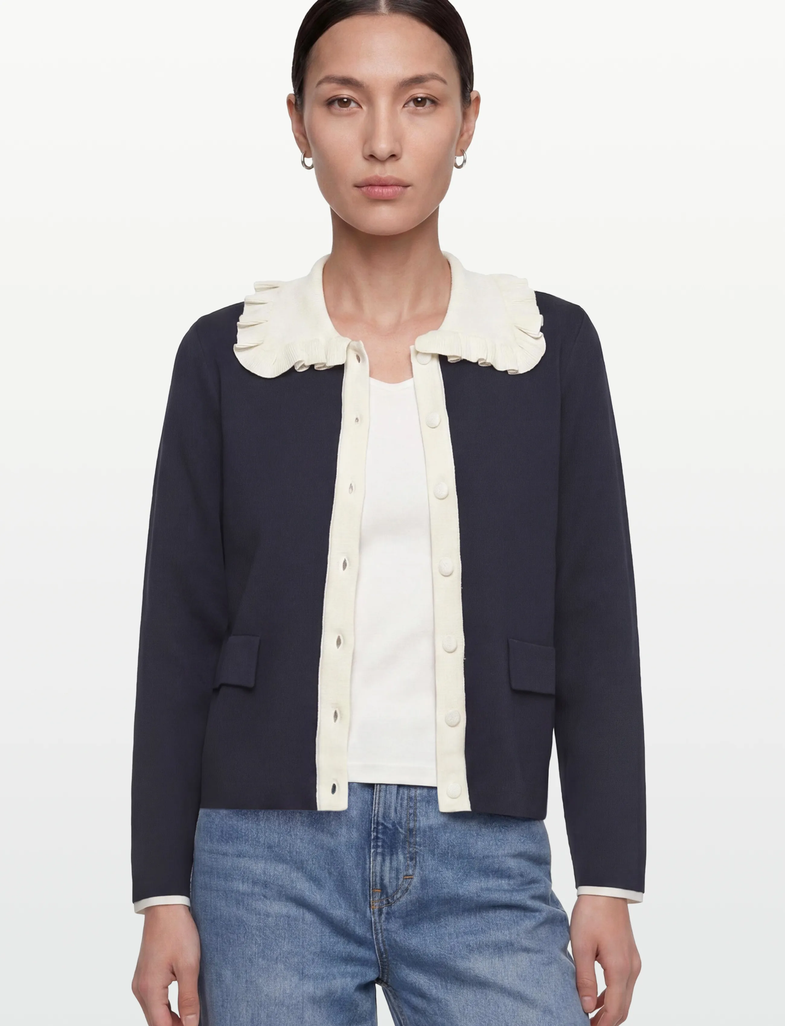 Yasnella Ls Knit Cardigan D2D 2