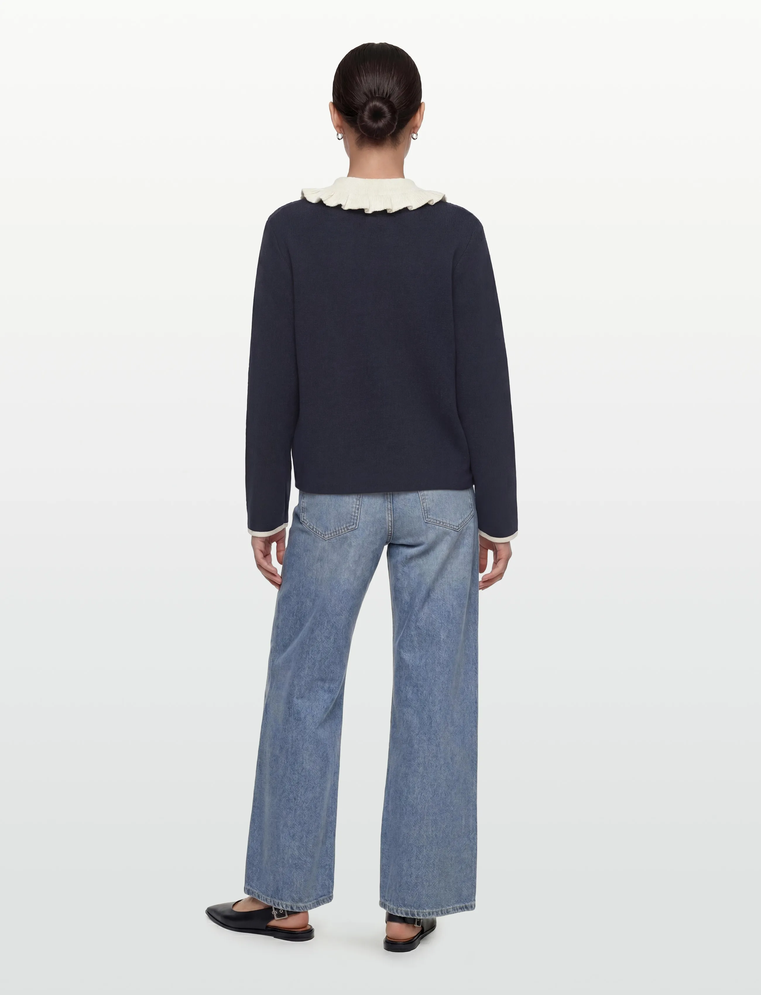 Yasnella Ls Knit Cardigan D2D 3