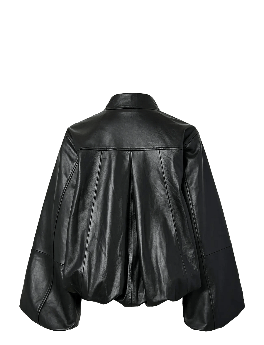 YAS - YASISABEL LEATHER JACKET - D2D - nahktagid - black - 2