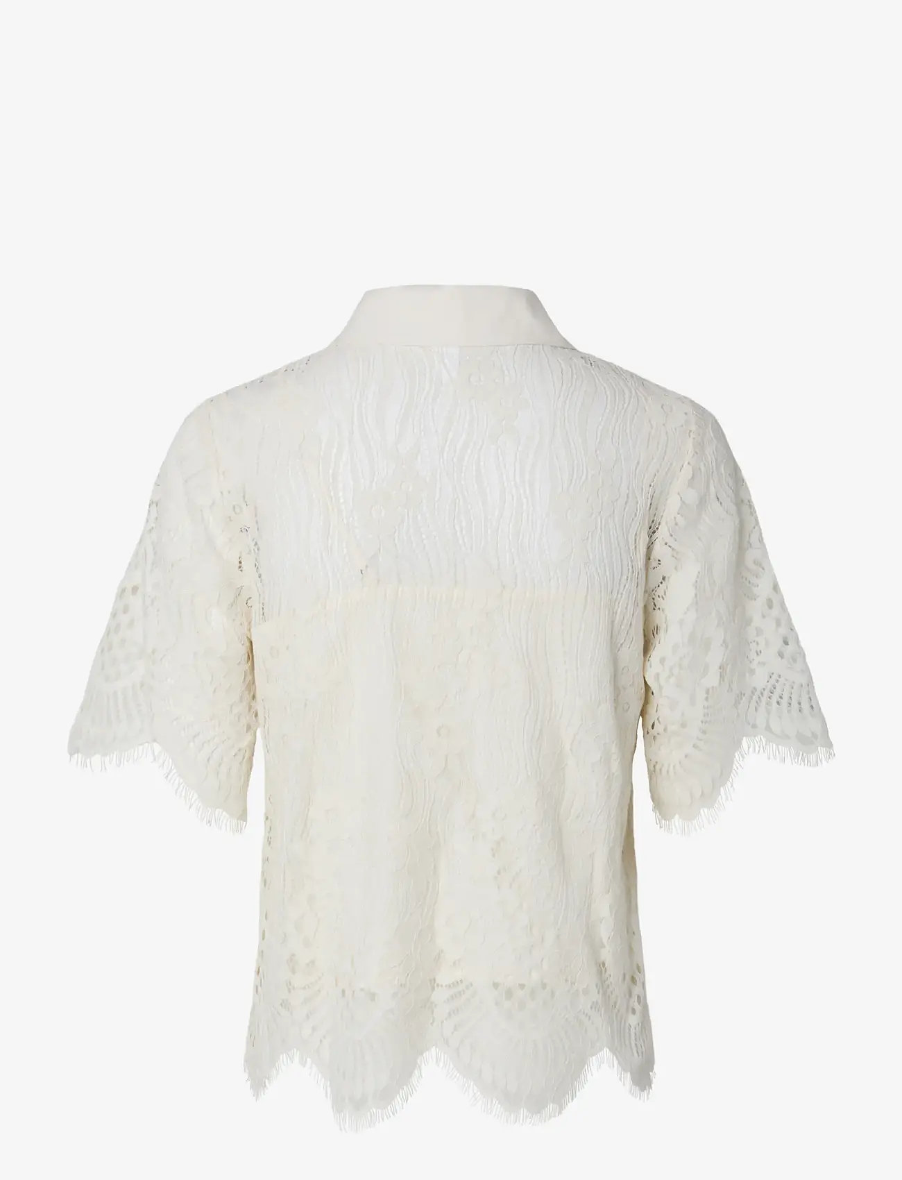 YAS - YASKOI SS LACE TOP - EX - polo shirts - pristine - 2
